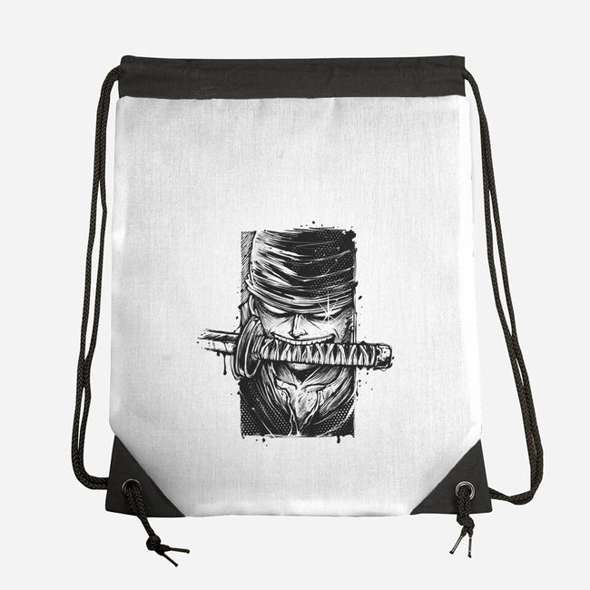 Hunter Blade-None-Drawstring-Bag-glitchygorilla