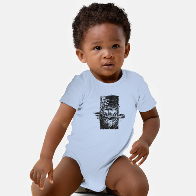 Hunter Blade-Baby-Basic-Onesie-glitchygorilla