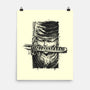Hunter Blade-None-Matte-Poster-glitchygorilla