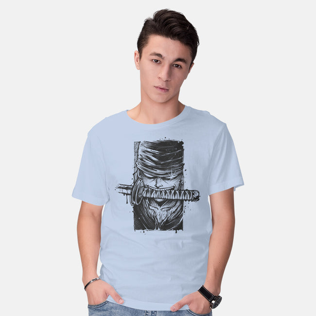 Hunter Blade-Mens-Basic-Tee-glitchygorilla