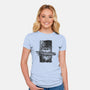 Hunter Blade-Womens-Fitted-Tee-glitchygorilla
