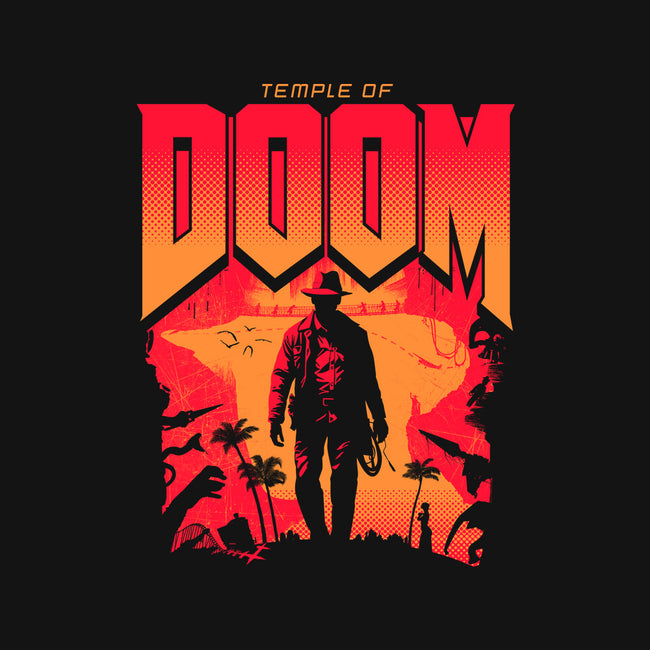 Temple Of Doom-Unisex-Kitchen-Apron-rocketman_art