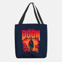 Temple Of Doom-None-Basic Tote-Bag-rocketman_art
