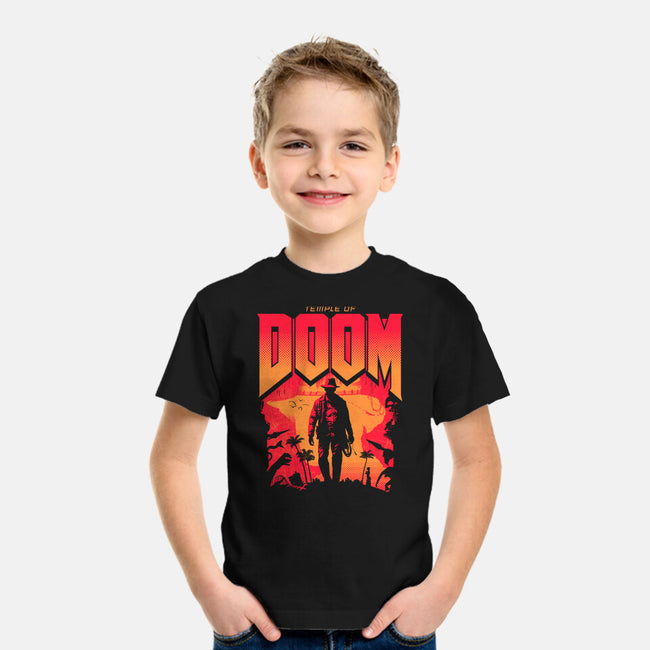 Temple Of Doom-Youth-Basic-Tee-rocketman_art