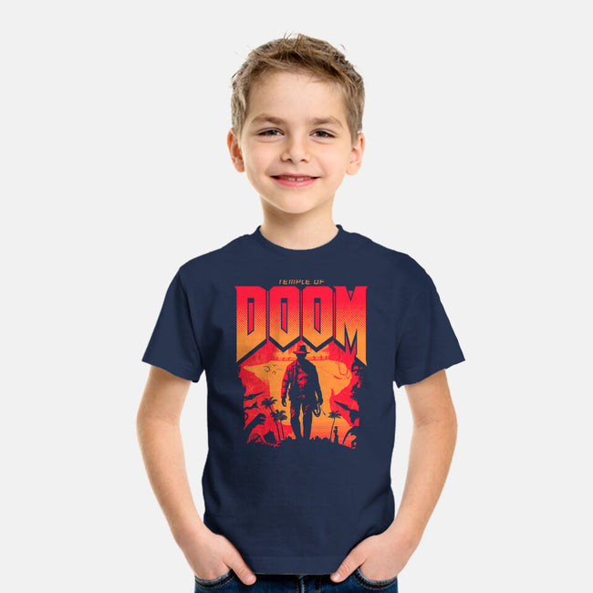 Temple Of Doom-Youth-Basic-Tee-rocketman_art