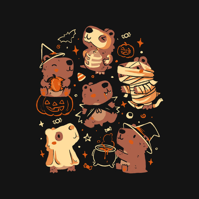 Spooky Capys-None-Glossy-Sticker-eduely
