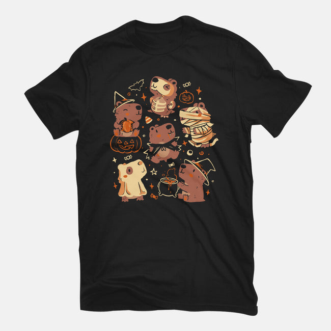 Spooky Capys-Unisex-Basic-Tee-eduely