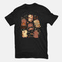 Spooky Capys-Womens-Fitted-Tee-eduely