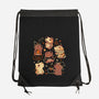 Spooky Capys-None-Drawstring-Bag-eduely