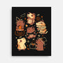 Spooky Capys-None-Stretched-Canvas-eduely