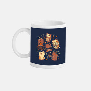 Spooky Capys-None-Mug-Drinkware-eduely