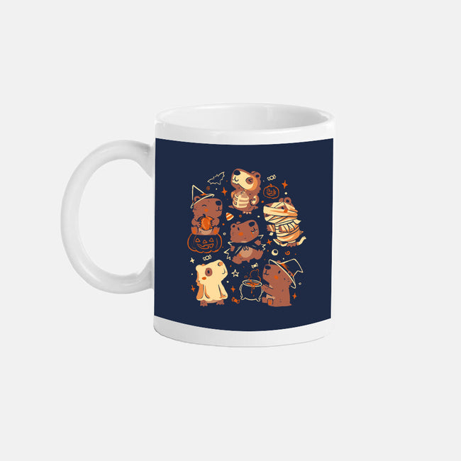 Spooky Capys-None-Mug-Drinkware-eduely