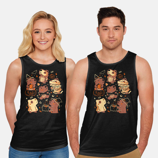 Spooky Capys-Unisex-Basic-Tank-eduely