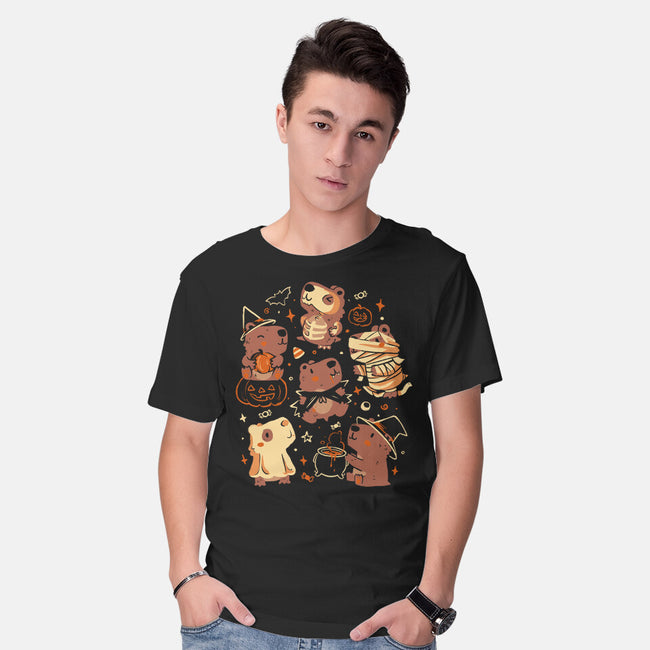 Spooky Capys-Mens-Basic-Tee-eduely