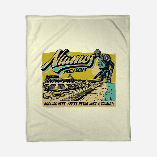 Niamos Beach-None-Fleece-Blanket-Wheels