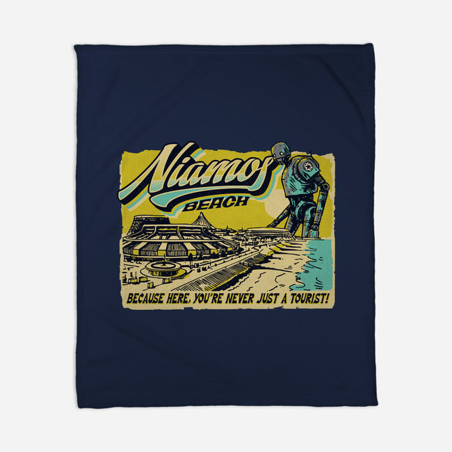 Niamos Beach-None-Fleece-Blanket-Wheels