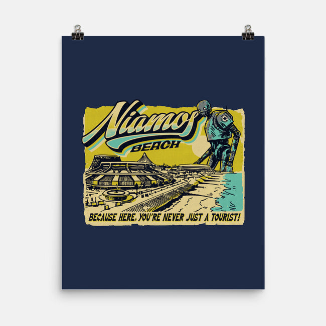 Niamos Beach-None-Matte-Poster-Wheels