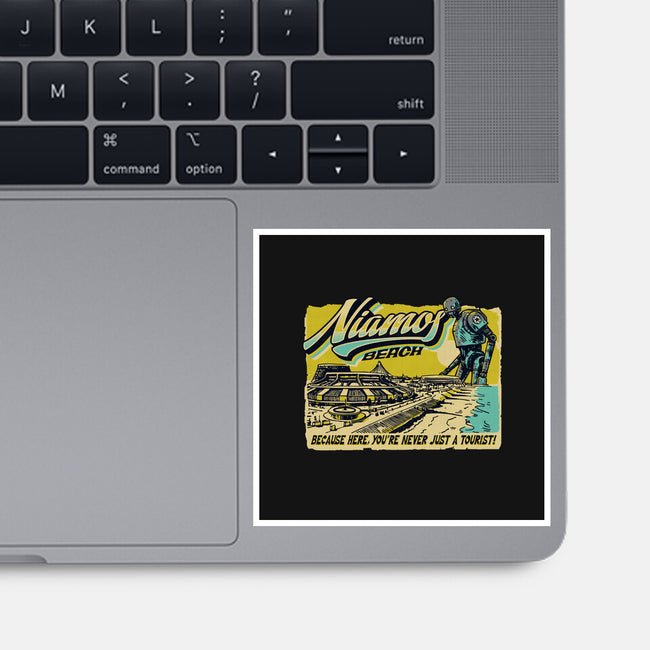 Niamos Beach-None-Glossy-Sticker-Wheels