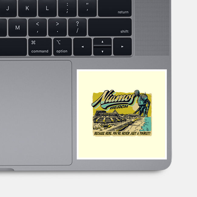 Niamos Beach-None-Glossy-Sticker-Wheels