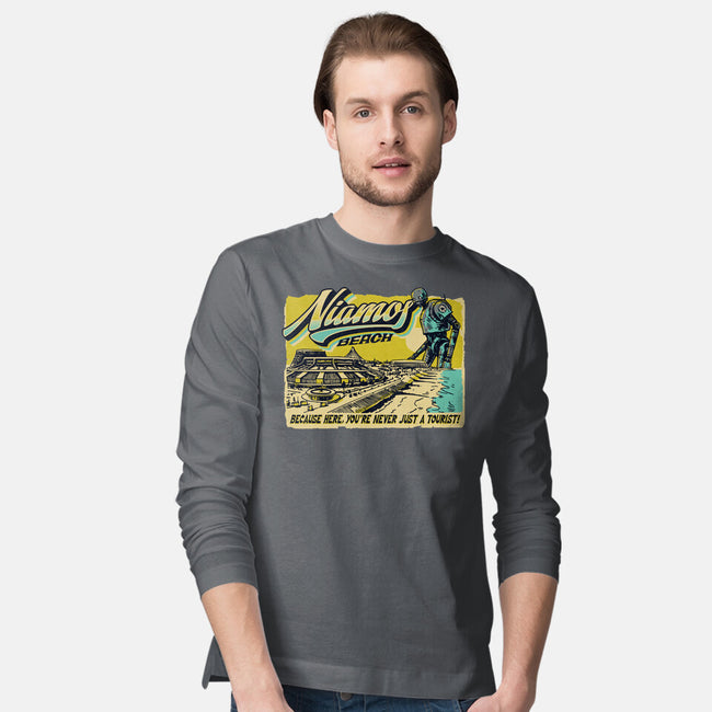 Niamos Beach-Mens-Long Sleeved-Tee-Wheels
