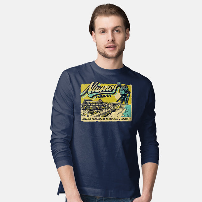 Niamos Beach-Mens-Long Sleeved-Tee-Wheels