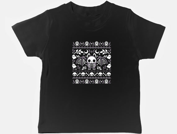 Folk Bat Ugly Sweater