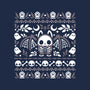 Folk Bat Ugly Sweater-Unisex-Kitchen-Apron-NemiMakeit