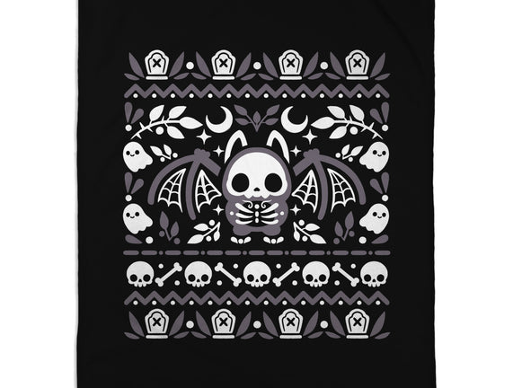 Folk Bat Ugly Sweater