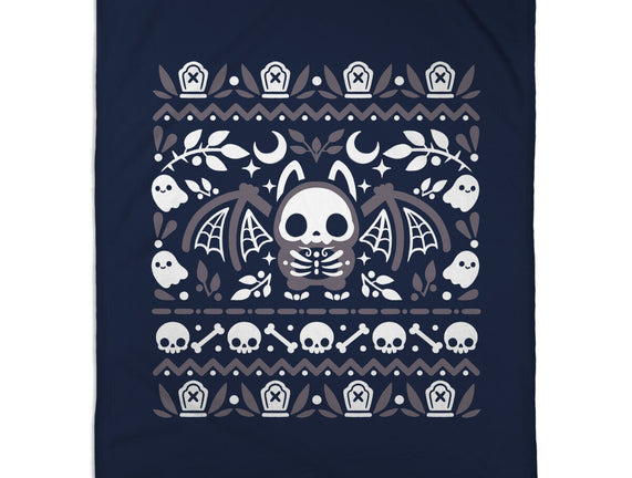 Folk Bat Ugly Sweater