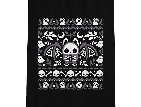 Folk Bat Ugly Sweater
