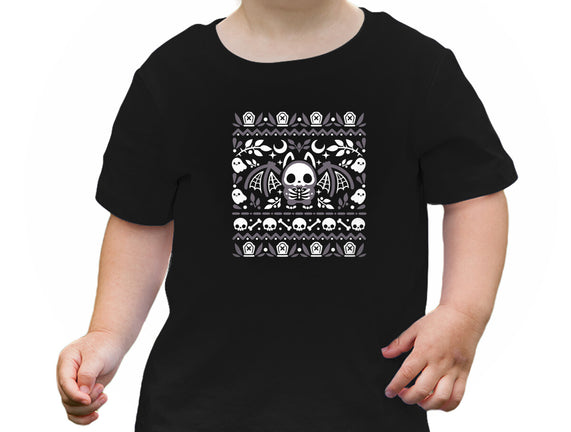 Folk Bat Ugly Sweater
