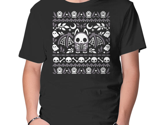 Folk Bat Ugly Sweater