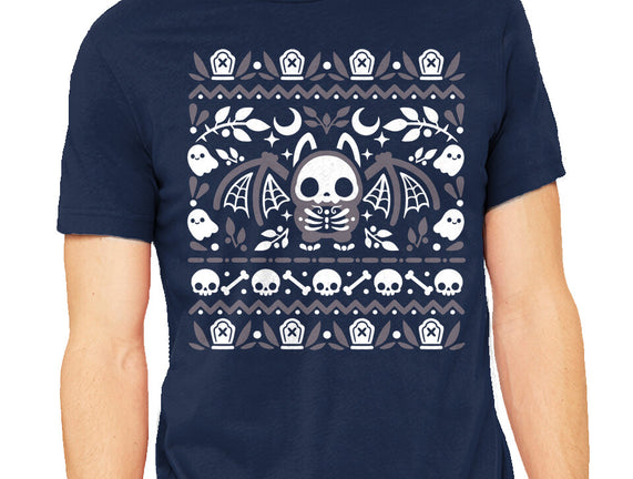 Folk Bat Ugly Sweater