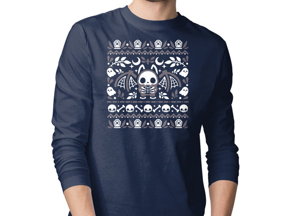 Folk Bat Ugly Sweater