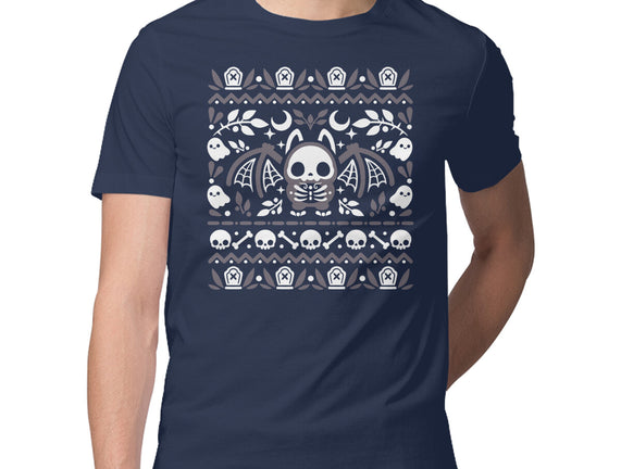 Folk Bat Ugly Sweater