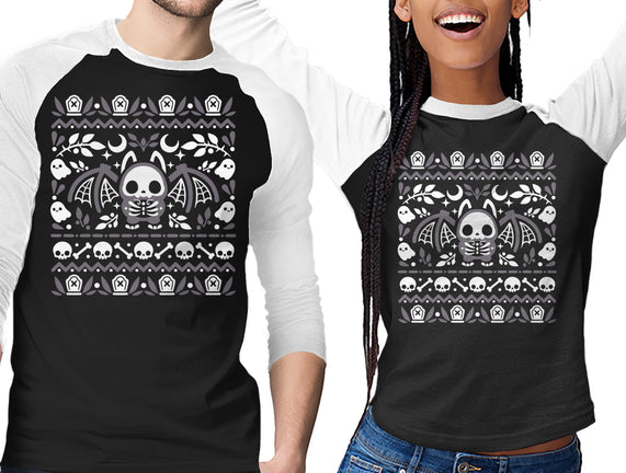 Folk Bat Ugly Sweater