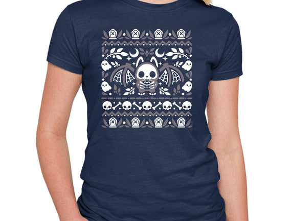 Folk Bat Ugly Sweater