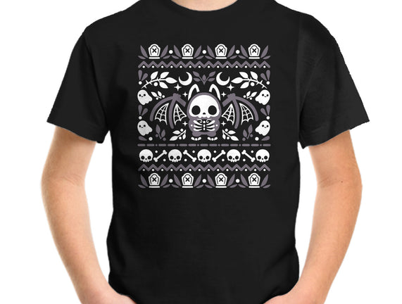 Folk Bat Ugly Sweater