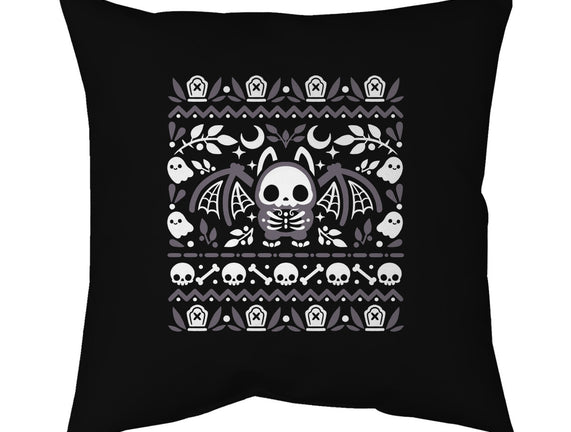 Folk Bat Ugly Sweater