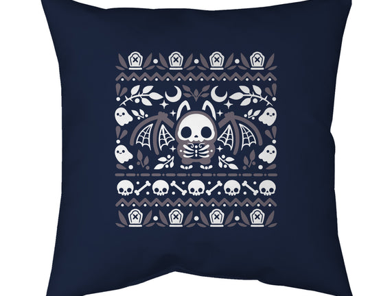 Folk Bat Ugly Sweater