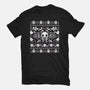 Folk Bat Ugly Sweater-Womens-Basic-Tee-NemiMakeit