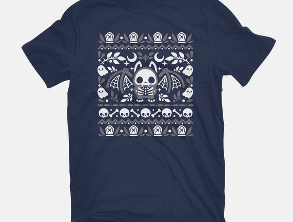 Folk Bat Ugly Sweater