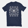 Folk Bat Ugly Sweater-Mens-Basic-Tee-NemiMakeit