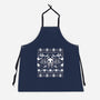 Folk Bat Ugly Sweater-Unisex-Kitchen-Apron-NemiMakeit