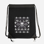 Folk Bat Ugly Sweater-None-Drawstring-Bag-NemiMakeit