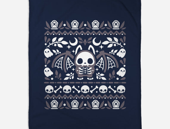 Folk Bat Ugly Sweater