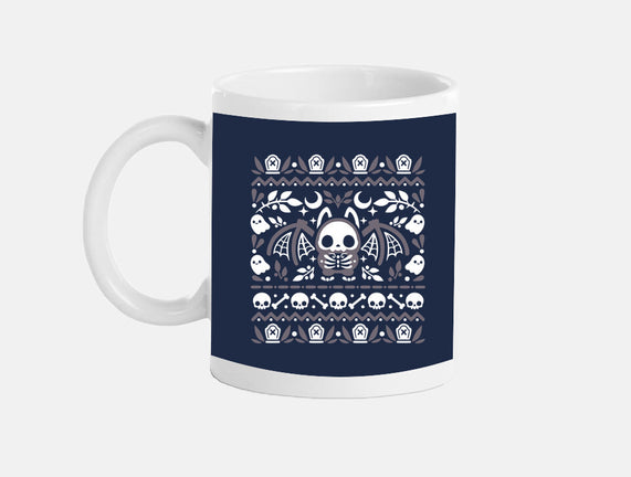 Folk Bat Ugly Sweater