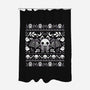 Folk Bat Ugly Sweater-None-Polyester-Shower Curtain-NemiMakeit