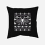 Folk Bat Ugly Sweater-None-Removable Cover w Insert-Throw Pillow-NemiMakeit