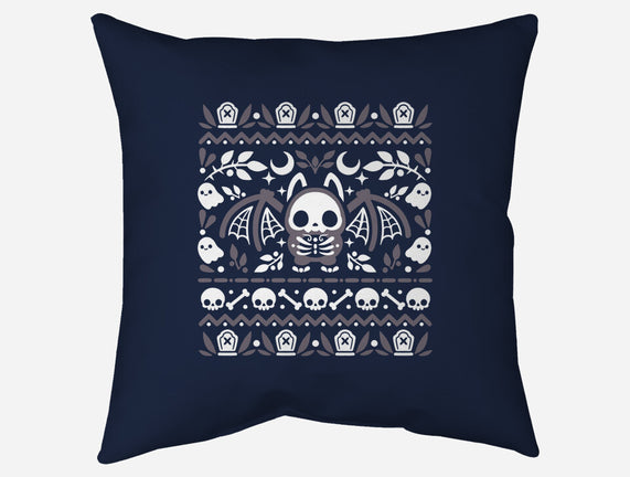 Folk Bat Ugly Sweater